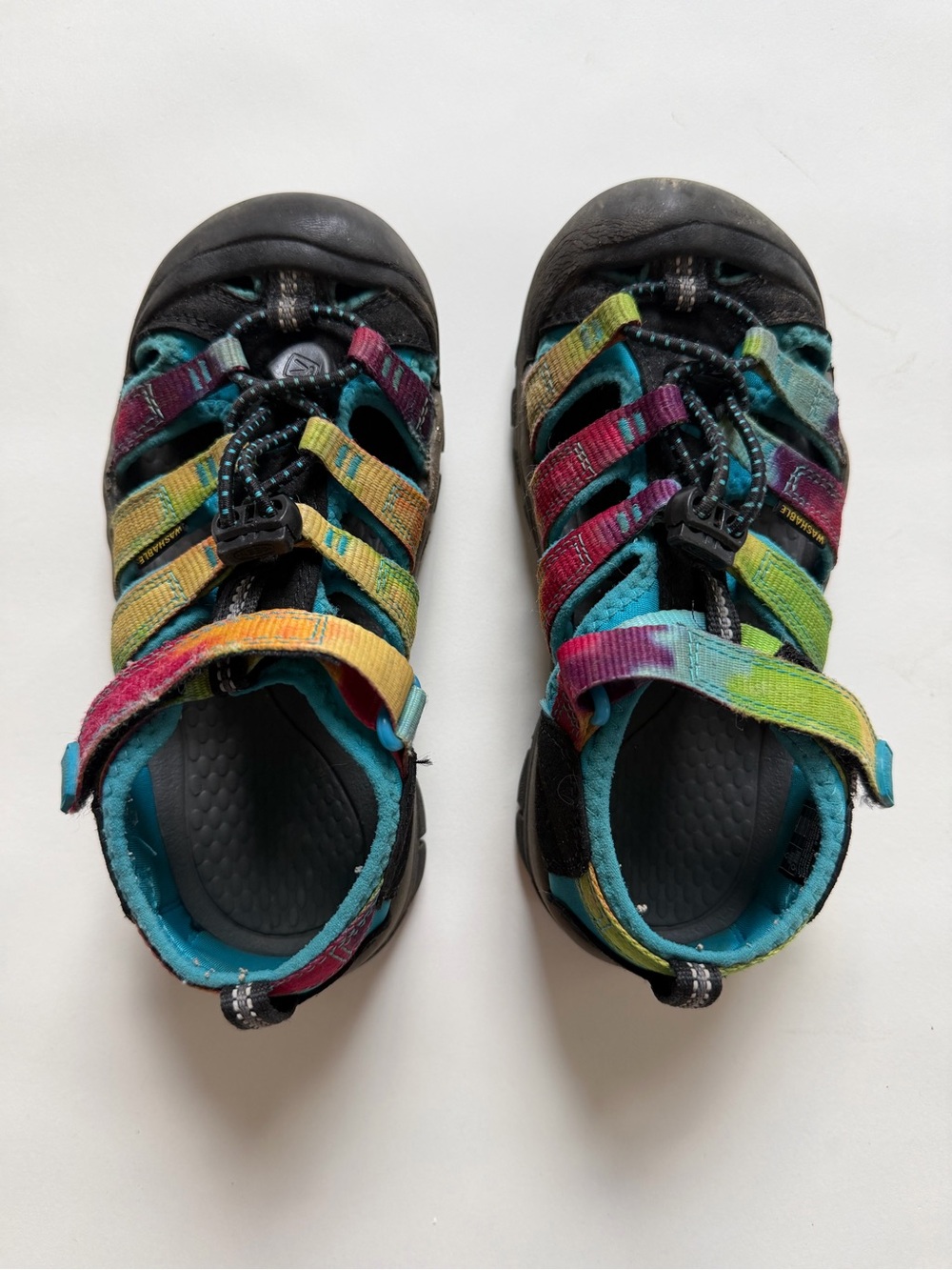 Kids keen Newport H2 hiking water shoes - rainbow size 13 kidsy